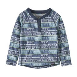 Patagonia Capilene Midweight Henley Baby in Home Dolomite Blue